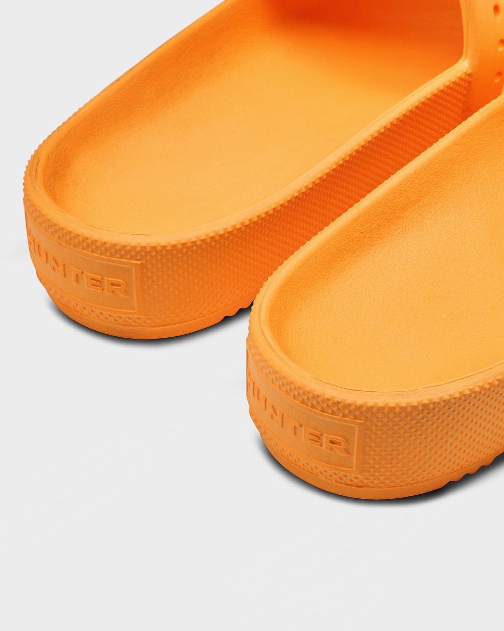 Womens Hunter Slides Orange - Original Lightweight Moulded - 2891730-SQ